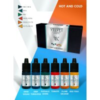 Velvet Inks Hot and Cold (6x15mL)