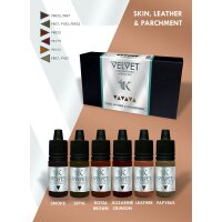 Velvet Inks Skin, Leather & Parchment (6x15mL)