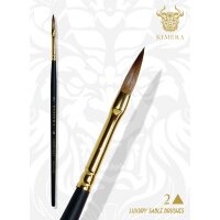 Kimera Brushes Set – Kolinsky Sable 5 brushes