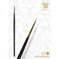 Single Kimera Brushes – Kolinsky Sable - No. 000 Round