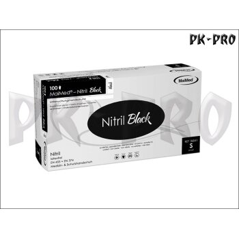 MaiMed Nitril-Black Disposable Glove Powder-Free - Size XL - 100x