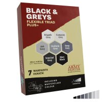 Flexible Triad PLUS+: Blacks & Greys (7x18mL)