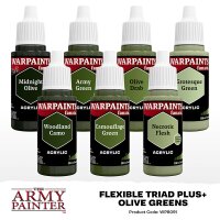 Flexible Triad PLUS+: Olive Greens (7x18mL)
