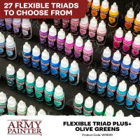 Flexible Triad PLUS+: Olive Greens (7x18mL)