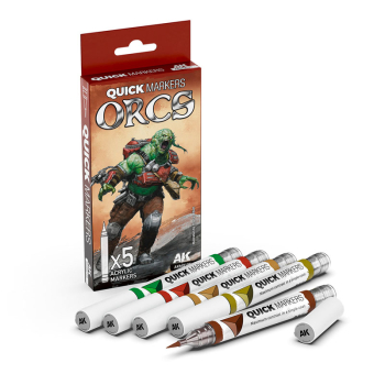 Orcs Quick Markers Set (5stk)