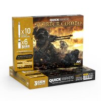 Starter Combo Quick Markers (10stk) + 3Gen Set (6x18ml)