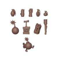 Bombs & Grenades (72pcs)