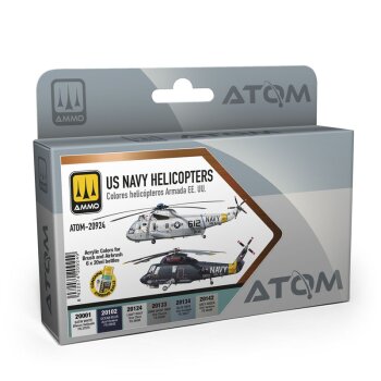 ATOM US Navy Helicopters Set (6x20mL)