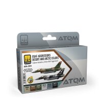 ATOM USAF Aggressors Desert and Artic Colors Set (6x20mL)