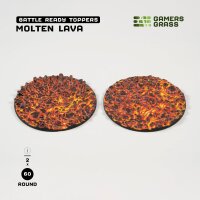Molten Lava - Round 60mm (x2)