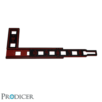 Magnetic Battle Gauge V1 - (Orientrot-Schwarz)