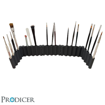 Foldable Brush Holder - (Schwarz)