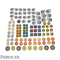 Shatterwars Tokenset (114pcs)