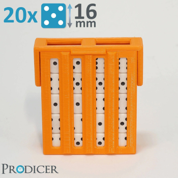Dice Pro Keeper - 16mm - (Orange)