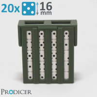 Dice Pro Keeper - 16mm - (Olivgrün)