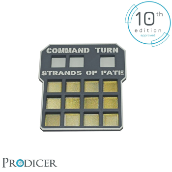 Sci-Fi Strands of Fate Pro Dashboard (10th Edition)  - (Gold-Silber)