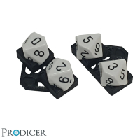 D100 Pro Token (2pcs) - (Schwarz)