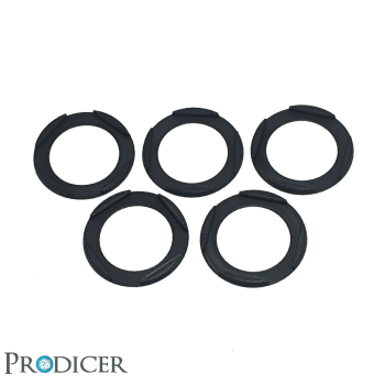 Eckbase Adapter - (50x50mm zu 60mm Rund - 5pcs)