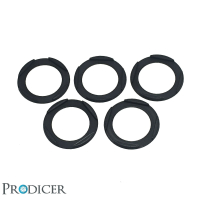 Eckbase Adapter - (50x50mm zu 60mm Rund - 5pcs)