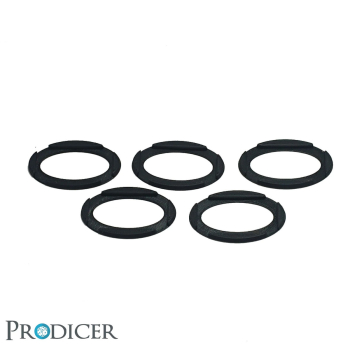 Eckbase Adapter - (50x25mm zu 60x35mm Rund - 5pcs)