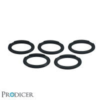 Eckbase Adapter - (50x25mm zu 60x35mm Rund - 5pcs)