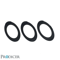 Eckbase Adapter - (75x50mm zu 90x52mm Oval - 3pcs)