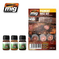 A.MIG-7400 Pigment Rust Set (3x35mL)