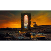 TCG Doorway Wolf stitched