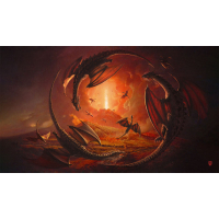 TCG Dragon Swarm stitched