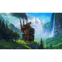 TCG Howls Castle umnäht