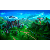 TCG Zelda landscape stitched