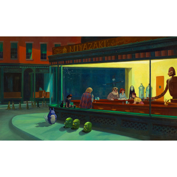 TCG Nighthawks stitched