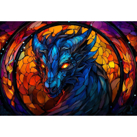 TCG Blue Window umnäht