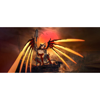 Devil Mercy - Gamer Mousepad