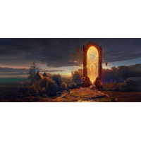 Doorway Snake - Gamer Mousepad