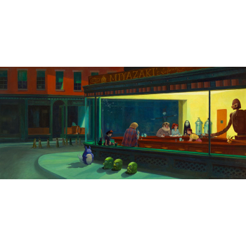 Nighthawks - Gamer Mousepad