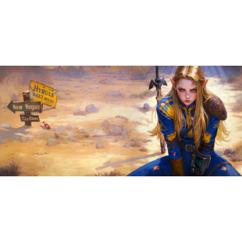 Fallout Zelda - Gamer Mousepad