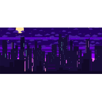 Pixel City - Gamer Mousepad