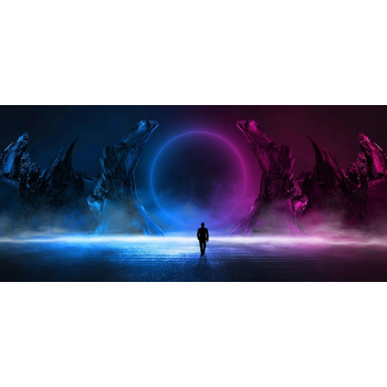 Portal Boy - Gamer Mousepad