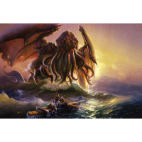 Cthulhu and the Ninth Wave 6x4
