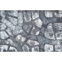 Winter Cobblestone City 6x4