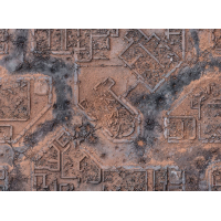 Desert Warzone City 44"x60"