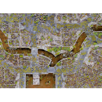 Cobble ruins 44"x60"