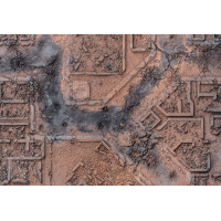 Desert Warzone City 44"x30"