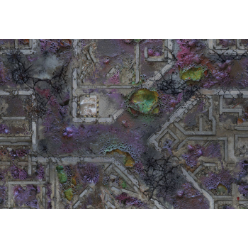 Corrupted Warzone City 44"x30"