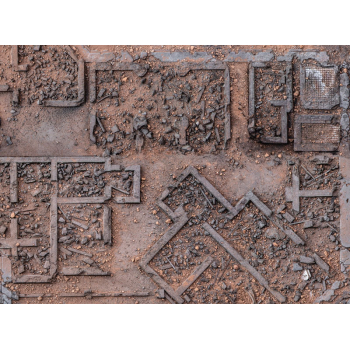 Desert Warzone City 22"x30"