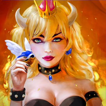Bowsette - Mousepad