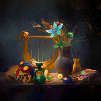 Zelda Still Life - Mousepad