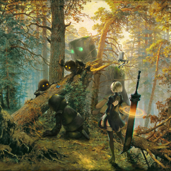 Dice tray Robots in a Forest