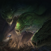 Dice tray Ancient giant lindworm